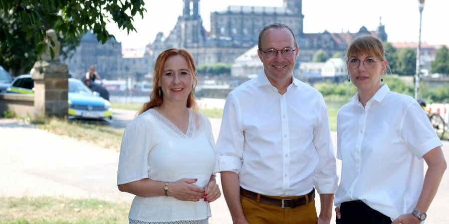 Die Grünen werfen der CDU und der SPD vor, eine Minderheitsregierung vorzubereiten. (Archivbild)