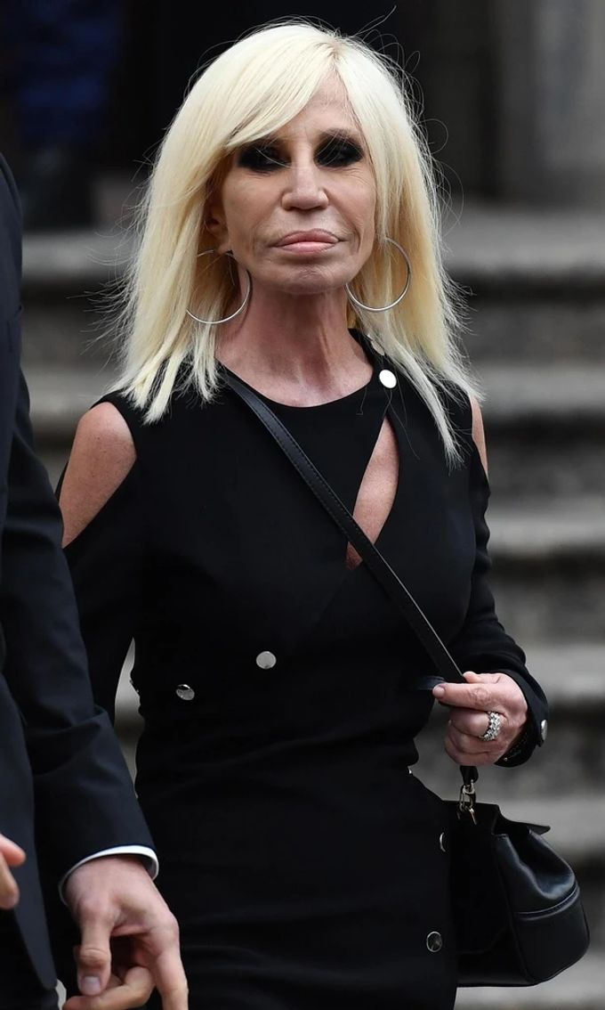 Donatella Versace im Februar 2017. Donatella Versace