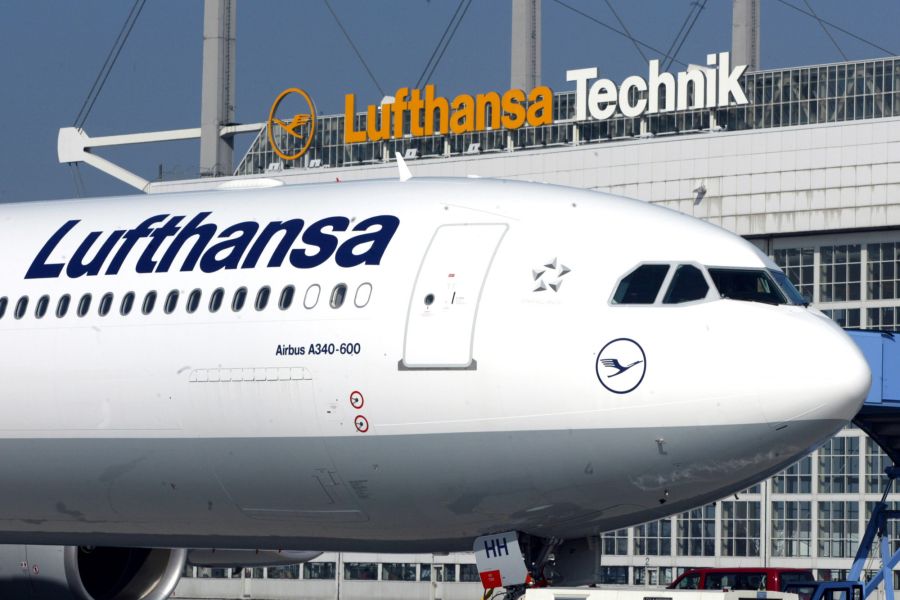 lufthansa a340 600