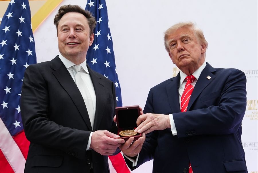 Elon Musk kämpft an der Seite von Donald Trump für die Republikaner.