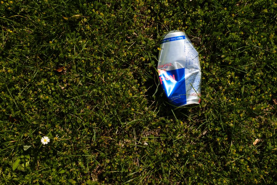 Aludose Büchse Littering
