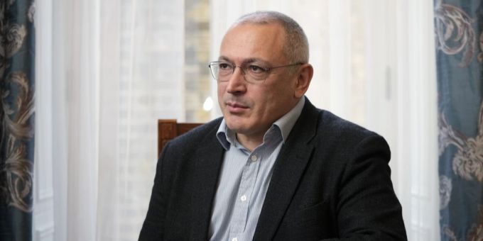 Michail Chodorkowski hat wenig Hoffnung für die Ukraine, wenn sie nicht mehr Unterstützung erhält. Michail Chodorkowski