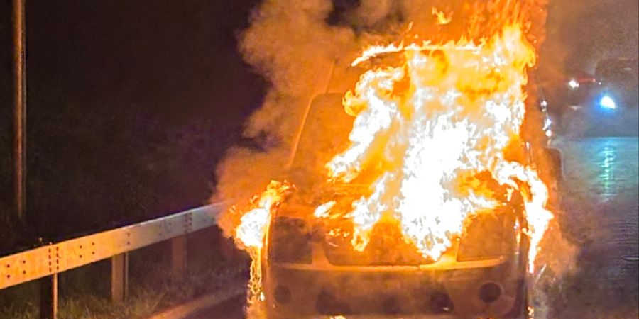 Brand Lieferwagen A14