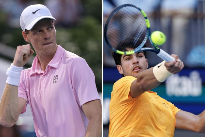 Jannik Sinner Carlos Alcaraz