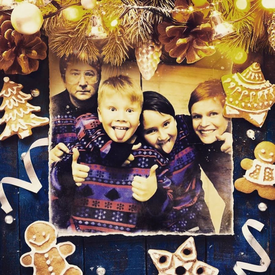 Familie Boner-Haudenschild feiert Weihnachten (2019). Seit 1997 sind die beiden ein Paar.