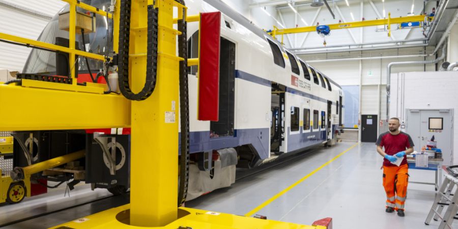 Die SBB wurden wegen wiederholter fingierter Materialbeschaffung zum Opfer eines Millionenbetrugs. (Symbolbild)