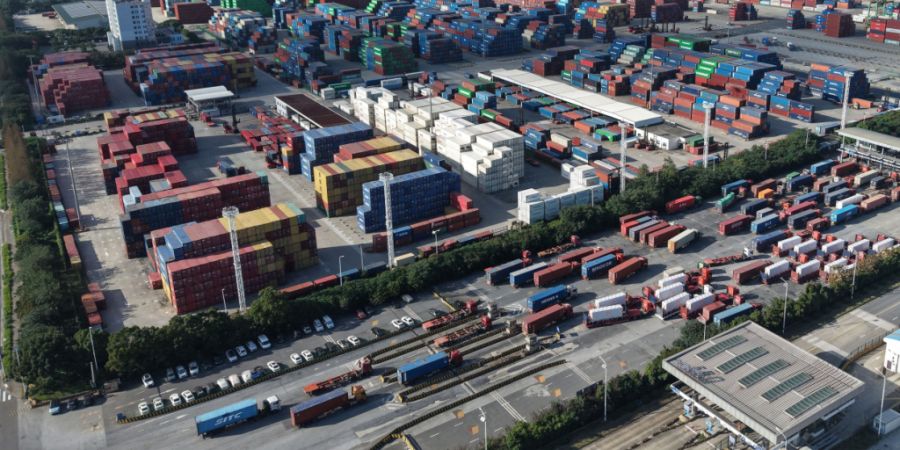 Chinas Aussenhandel wuchs 2025 trotz globaler Konflikte und Streitigkeiten mit wichtigen Handelspartnern wie den USA deutlich.