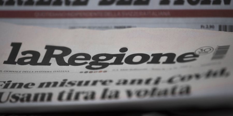 Die Medien-Gewerkschaft Syndicom zeigt sich besorgt über die Strafanzeigen und die Zivilklage gegen Medienschaffende beziehungsweise Medienunternehmen im Tessin. Im Bild: Die betroffen...