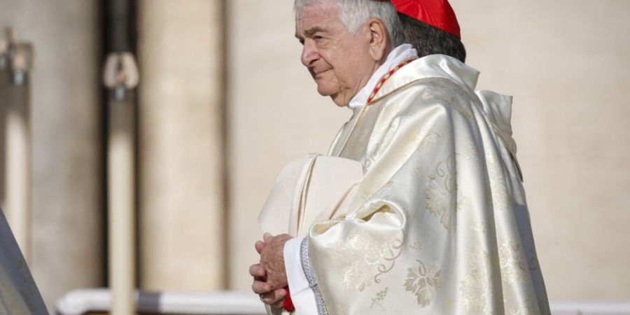 Papst Leo XIV. wird die Trauerfeier für den verstorbenen Schweizer Kardinal Emil Paul Tscherrig (Bild) zelebrieren. (Archivbild)