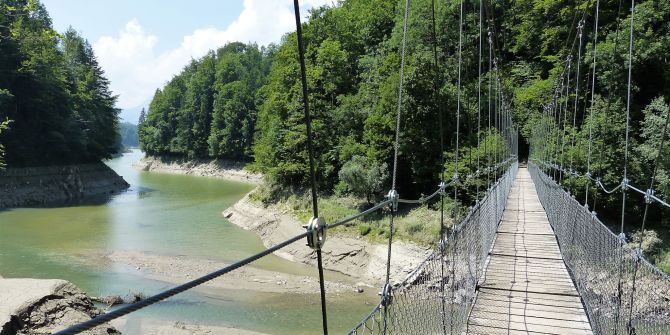 Hängebrücke Charmey Fribourg