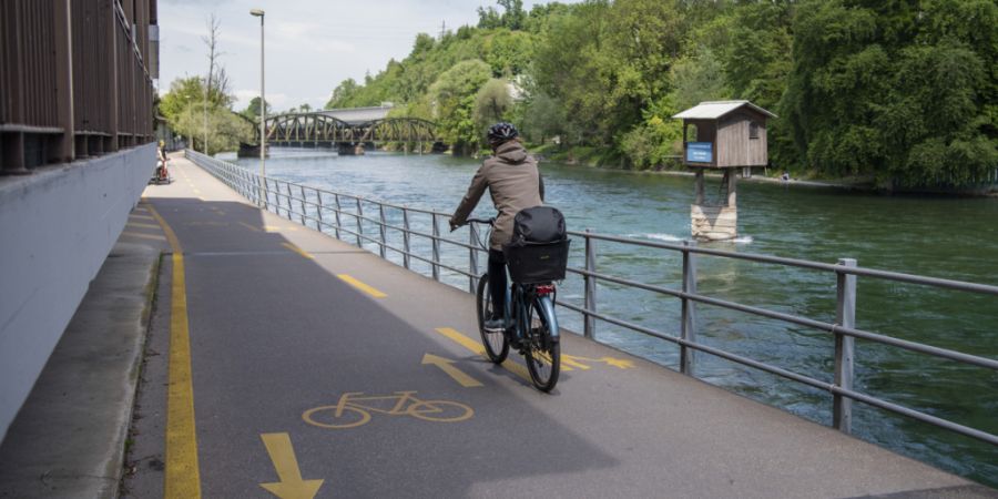 Der Kanton Luzern will jede Gemeinde an das Velowegnetz anschliessen. (Archivaufnahme)