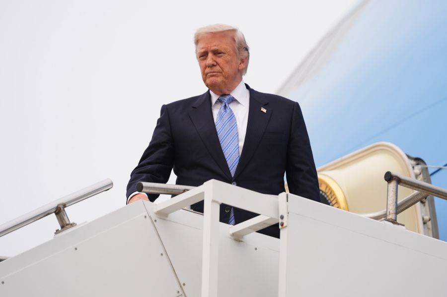 Donald Trump sagte zuletzt, die finanzielle Lage in den USA treibe ihn bei den Iran-Verhandlungen «nicht einmal ein kleines bisschen» an.
