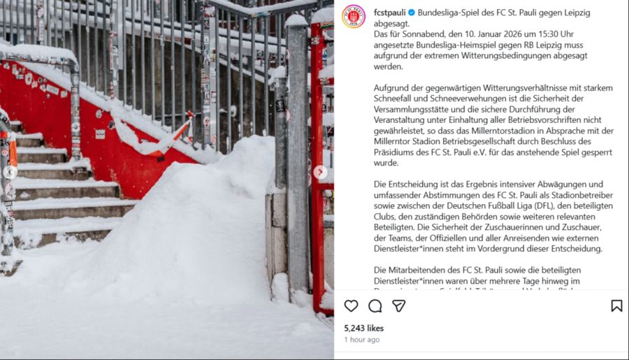 schnee bundesliga