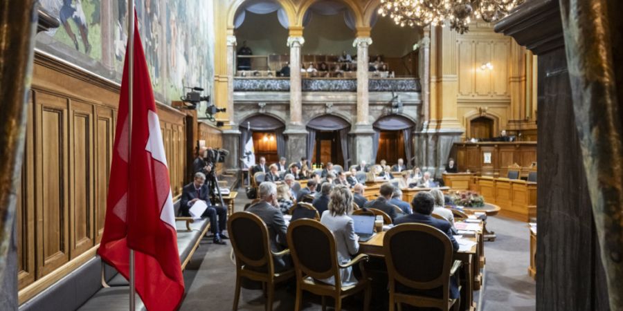 Die beiden Basel sollen keine zusätzlichen Sitze im Ständeratssaal belegen. Dieser Meinung ist das Parlament. (Themenbild)