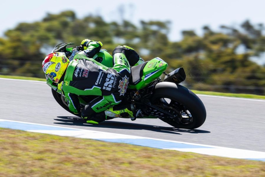 Dominique Aegerter Kawasaki WorldSPP