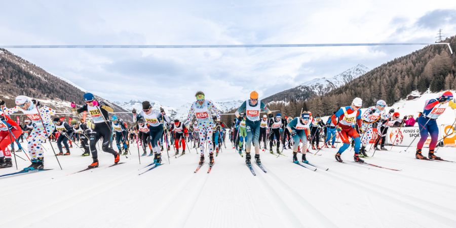 Ski Marathon Goms Sportler