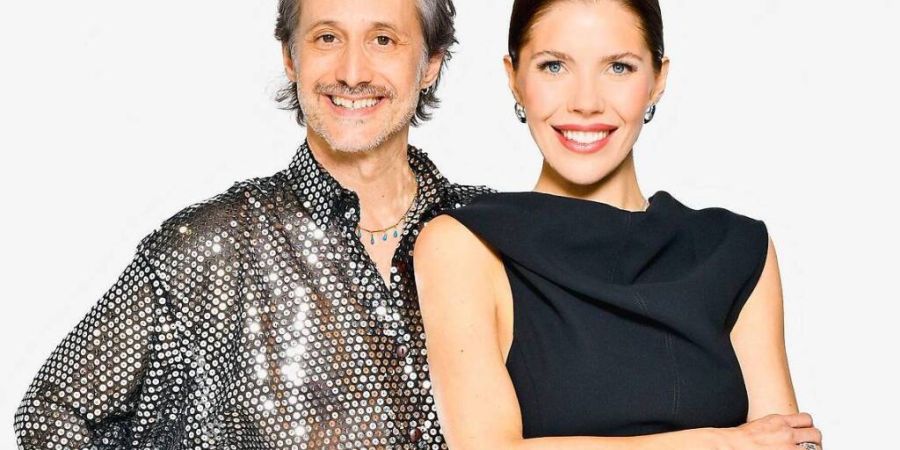 Sie werden den Eurovision Song Contest in Wien moderieren: Victoria Swarovski und Michael Ostrowski.