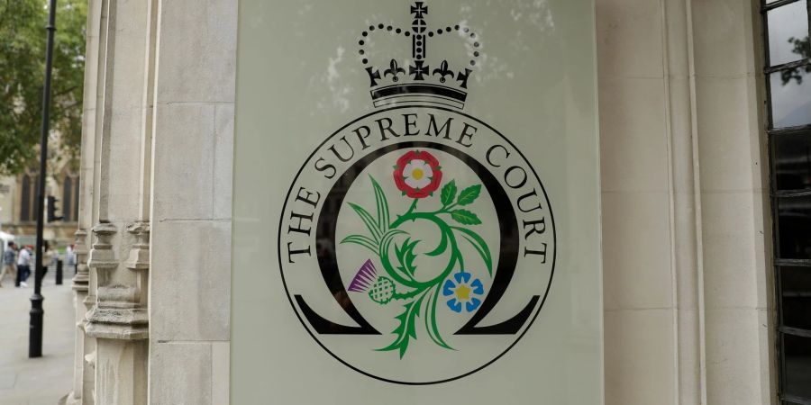 Der britische Supreme Court in London.