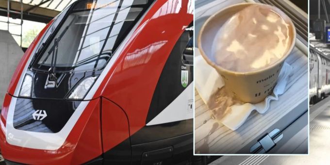«Ruhiger» - Schluss mit Kafi-Flecken: SBB baut Schüttelzug «Dosto» um