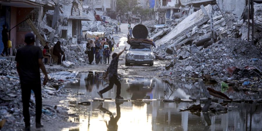 Gaza-Streifen Abwasser