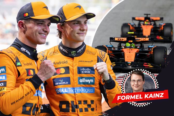 McLaren F1 Norris Piastri