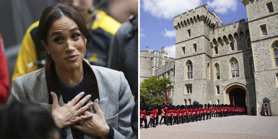Meghan Harry Schloss Queen