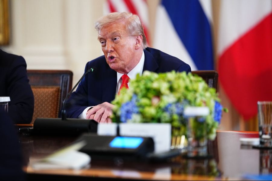 Donald Trump zieht sich aus den Friedensbemühungen etwas zurück.