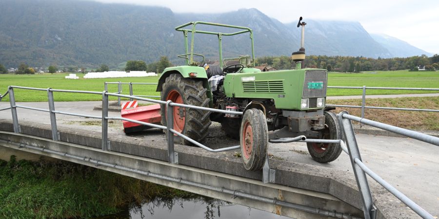 Unfall in Salez