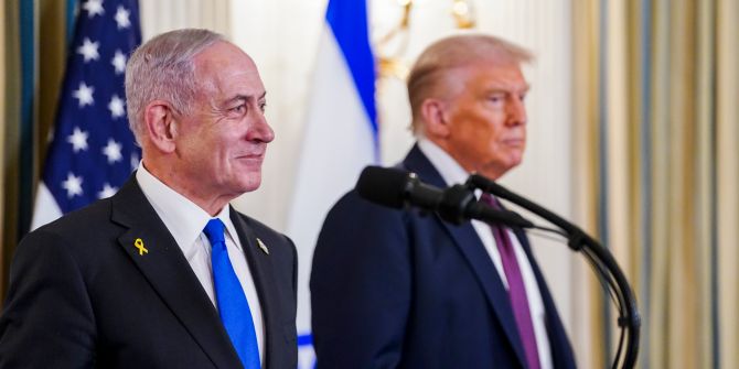 US President Trump and Israeli Prime Minister Netanyahu