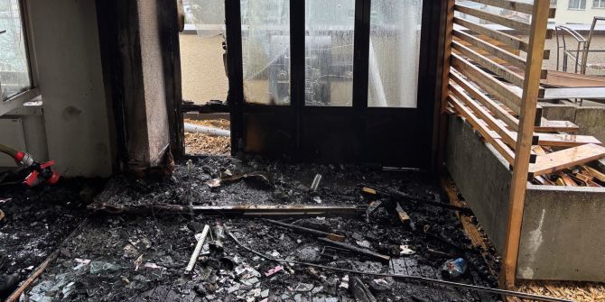 Wohnungsbrand Eggersriet