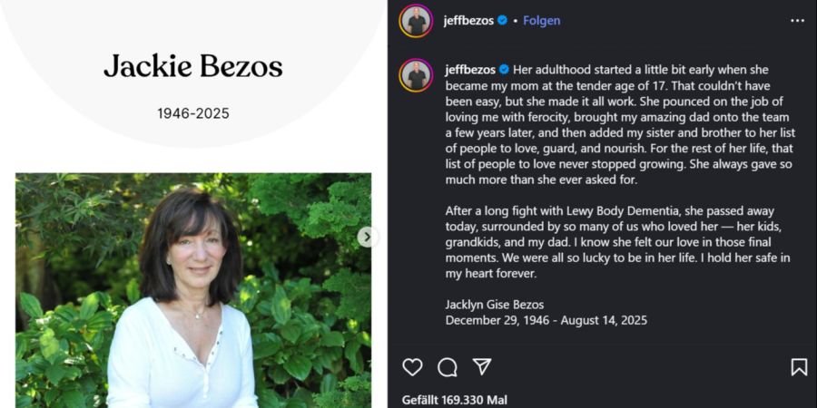 Jeff Bezos Mutter