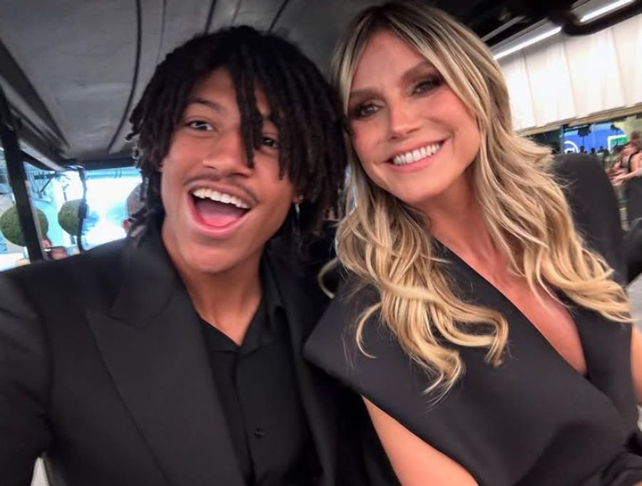 Samuel Henry und Mutter Heidi Klum verstehen sich prächtig.