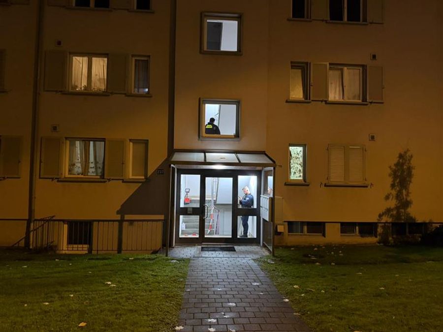 Die Polizei im Letzigraben 237.