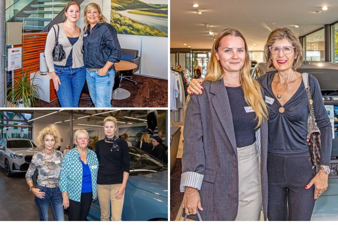 Gut besuchte Ladies Night in der Garage R. Bühler AG in Neuenegg