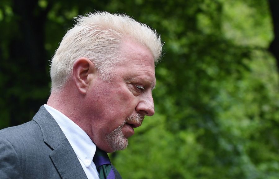 Boris Becker vor Urteilsverkündung