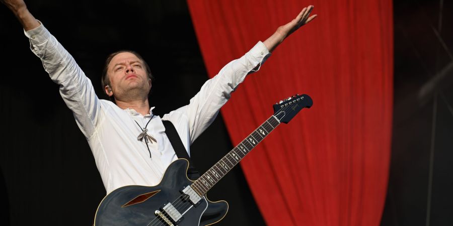 Die Rockband Mando Diao mit Frontmann Björn Dixgård hat kommende Konzerte abgesagt. (Archivbild)