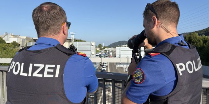 Verkehrskontrolle am Limmattalerkreuz