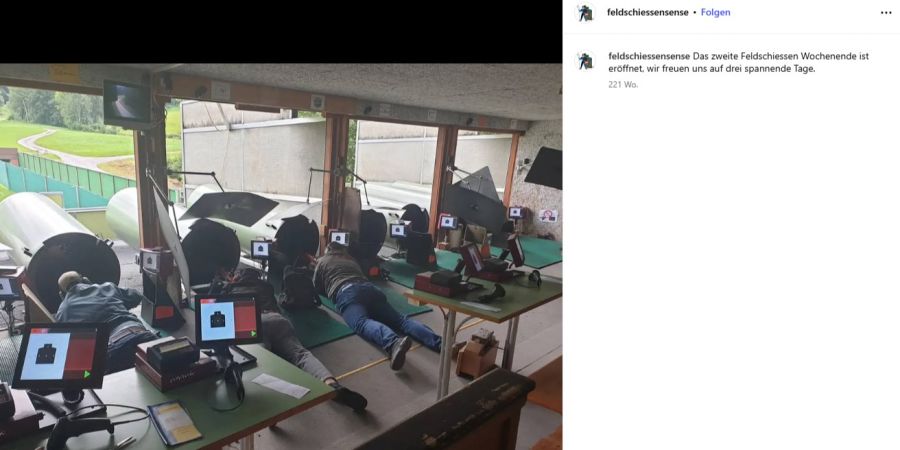 Feldschiessen in Tafers