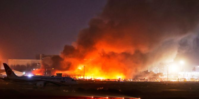 Flughafen Bangladesch Dhaka Grossbrand