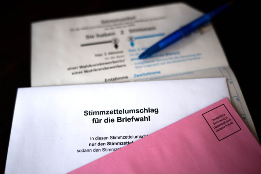 Wahlunterlagen Briefwahl gestorben