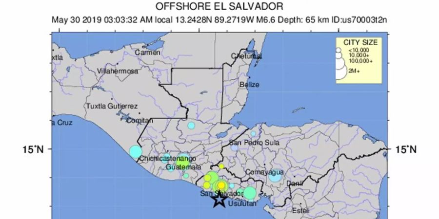 Erdbeben El Salvador