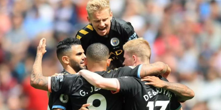 Manchester City besiegte West Ham United klar mit 5:0. Foto: Adam Davy/PA Wire