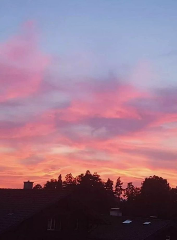Abendrot Schweiz