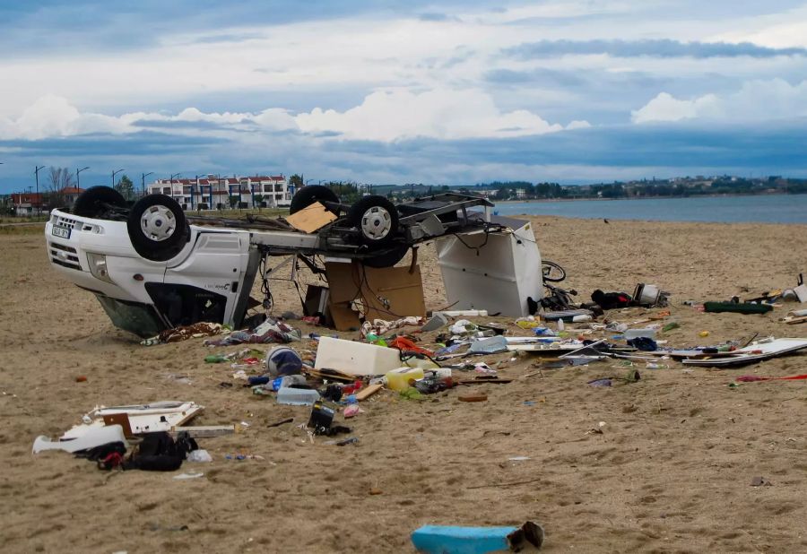 Schweres Unwetter in Nordgriechenland