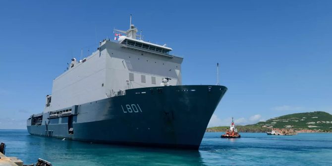 Marinesoldaten auf dem Weg zu den Bahamas