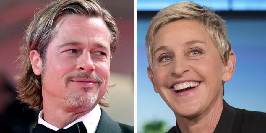 brad pitt ellen degeneres