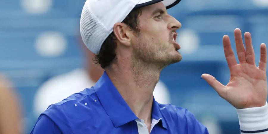 Das Comeback von Andy Murray gestaltet sich schwierig