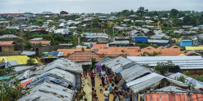 Ein Rohingya-Lager in Bangladesch bangladesch