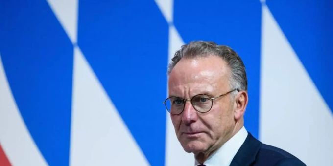 Bayern-Boss Karl-Heinz Rummenigge gefiel die Aussage von Trainer Niko Kovac überhaupt nich. Foto: Matthias Balk Bayern-Boss Karl-Heinz Rummenigge gefiel die Aussage von Trainer Niko Kovac überhaupt nich. Foto: Matthias Balk