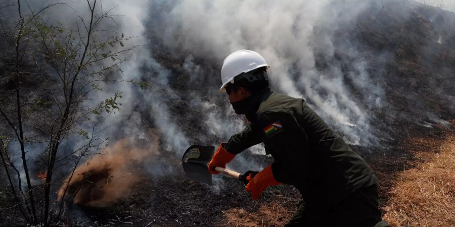 Waldbrände in Bolivien wetter